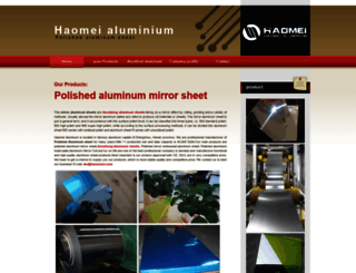 polishing-aluminum-sheet.com screenshot