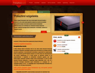 polisztirol.com screenshot