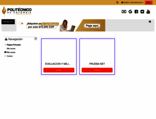 politecnicodecolombia.net screenshot