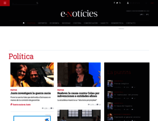 politica.e-noticies.es screenshot