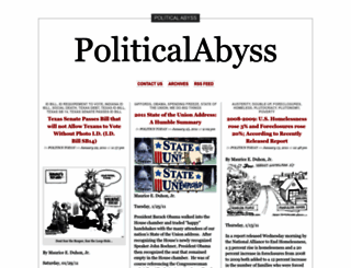 politicalabyss.wordpress.com screenshot