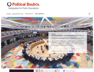 politicaldoubts.com screenshot