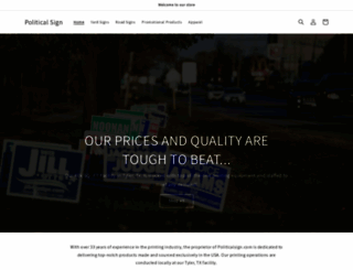 politicalsign.com screenshot