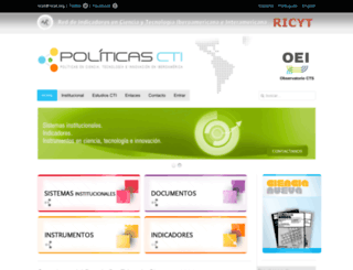 politicascti.net screenshot