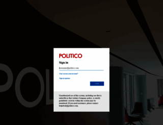 politico.domo.com screenshot