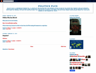 politicsplus.blogspot.com screenshot