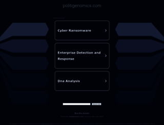 politigenomics.com screenshot