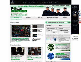 polizei-dein-partner.de screenshot