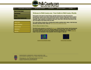 polk-county.com screenshot