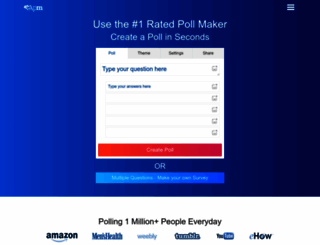 poll-maker.com screenshot