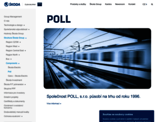 poll.cz screenshot