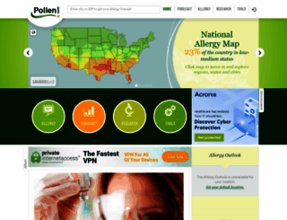 pollenapps.com screenshot