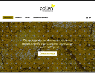 pollenconsulting.wordpress.com screenshot