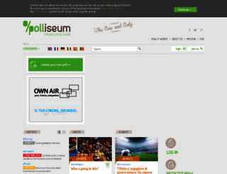 polliseum.com screenshot