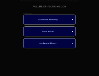 pollmeier-flooring.com screenshot