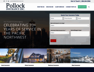 pollockinsurance.com screenshot