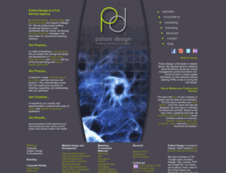 pollonidesign.com screenshot