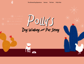 pollysdogwalkingsitting.com screenshot