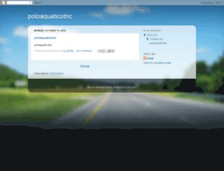 poloaquaticotnc.blogspot.com screenshot