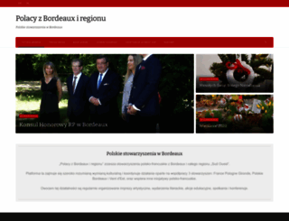 polonais-bordeaux.org screenshot