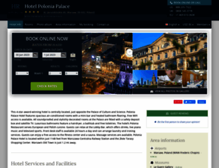 polonia-palace-warsaw.hotel-rez.com screenshot