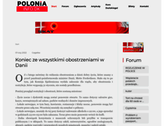 poloniainfo.dk screenshot