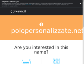 polopersonalizzate.net screenshot