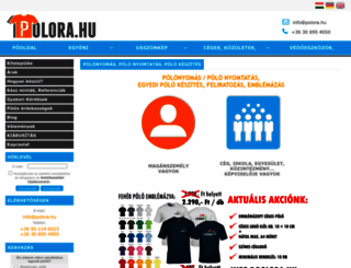 polora.hu screenshot