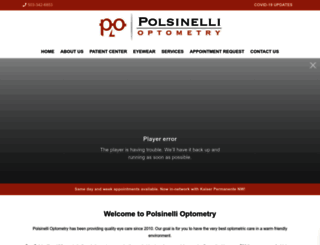 polsinellioptometry.org screenshot
