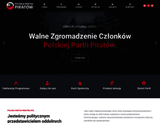 polskapartiapiratow.pl screenshot