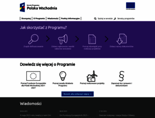 polskawschodnia.gov.pl screenshot