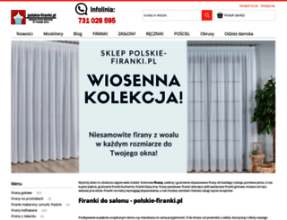 polskie-firanki.pl screenshot