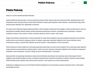 polskiepodcasty.pl screenshot