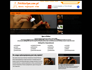 polskiespa.com.pl screenshot