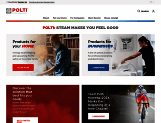 polti.com screenshot