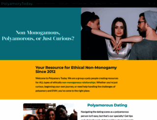 polyamorytoday.com screenshot