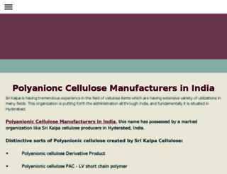 polyanioniccellulosesuppliers.jimdo.com screenshot