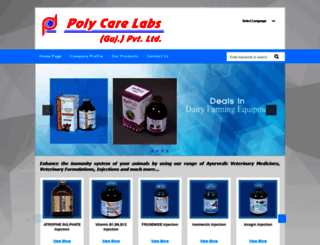 polycarelabs.in screenshot