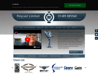 polycast.co.uk screenshot