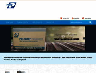 polycoatpowders.com screenshot