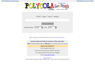polycola.com screenshot