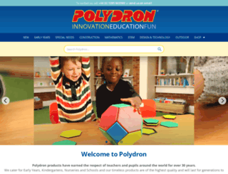polydron.co.uk screenshot