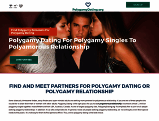 polygamydating.org screenshot