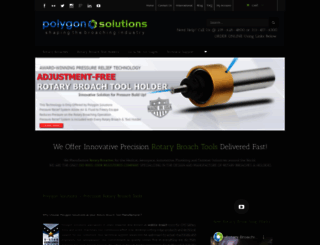 polygonsolutions.com screenshot