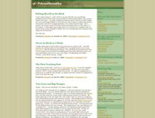 polymathematics.typepad.com screenshot