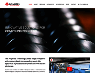 polymers-tech-center.com screenshot