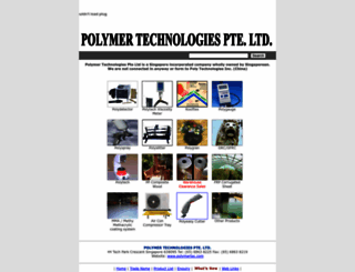 polymertec.com screenshot