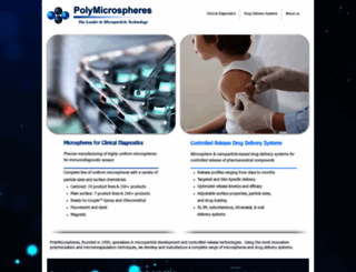 polymicrospheres.com screenshot