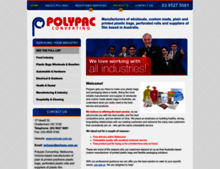 polypac.com.au screenshot