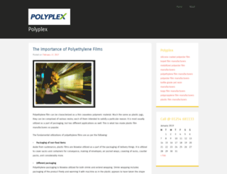 polyplexcorp.wordpress.com screenshot